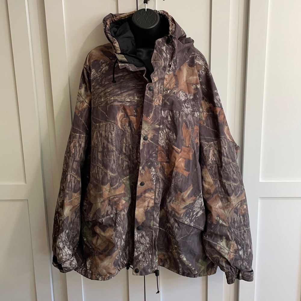 Cabela’s men’s waterproof camouflage jacket 3XL T